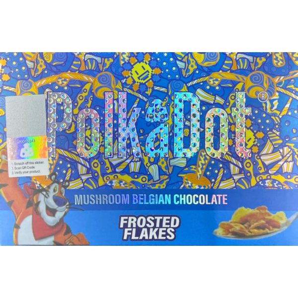 Frosted Flakes - Mushroom Belgian Chocolate Bar