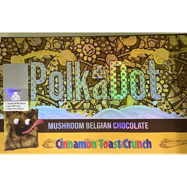 Cinnamon Toast Crunch - Mushroom Belgian Chocolate Bar
