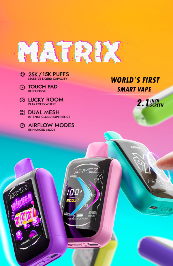 AiRMEZ Matrix 25000 Disposable Vape