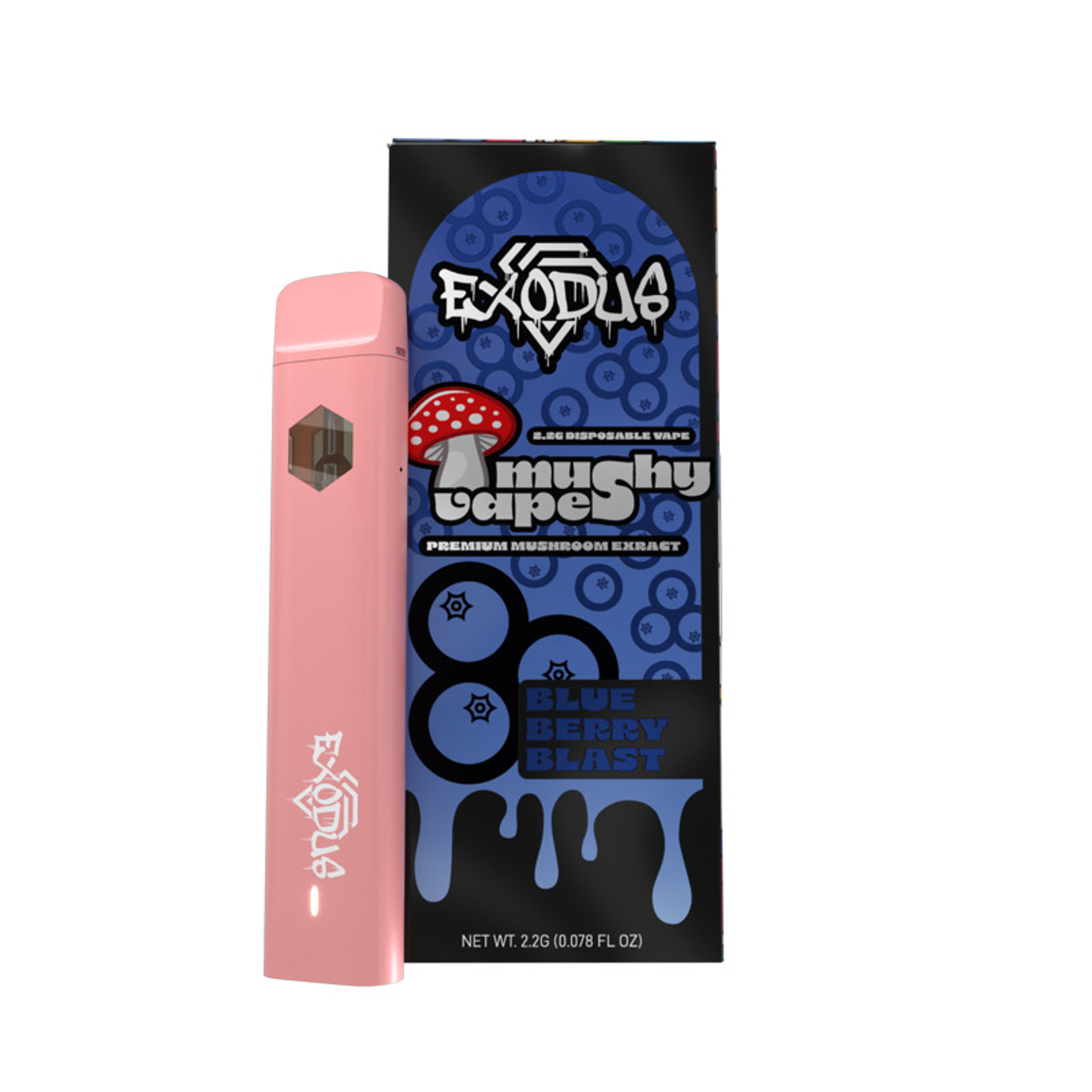 Exodus - Mushy Vape 2.2G Premium Mushroom Extract Disposable - Image 6