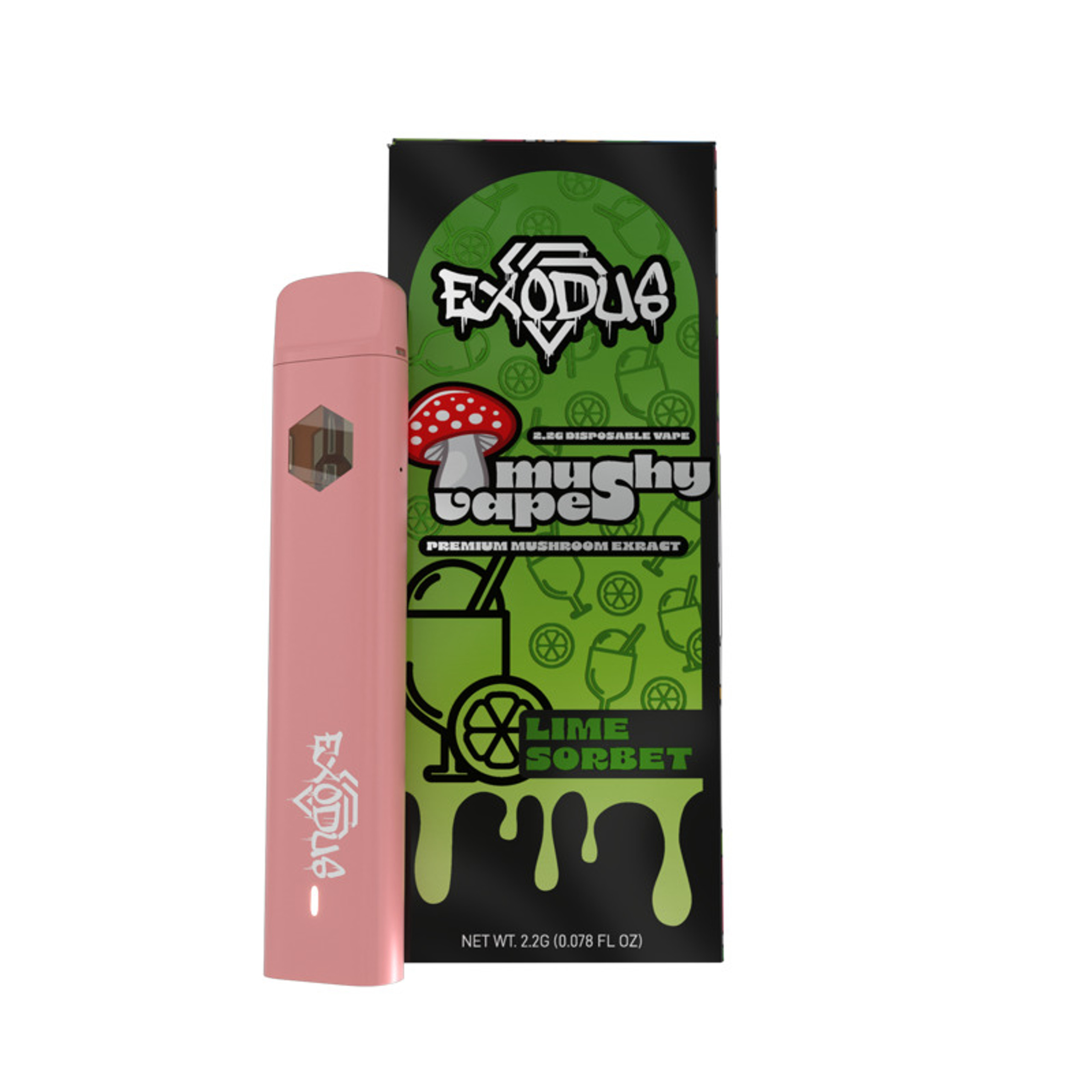 Exodus - Mushy Vape 2.2G Premium Mushroom Extract Disposable - Image 7