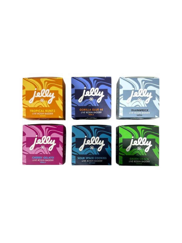 Jelly 99% THCa Live Rosin Badder Dabs