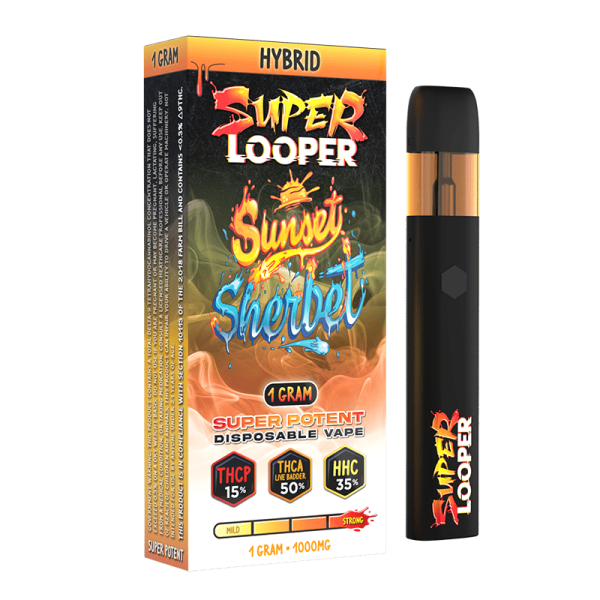 Super Looper THCA-THCP-HHC Super Potent 1g Disposables